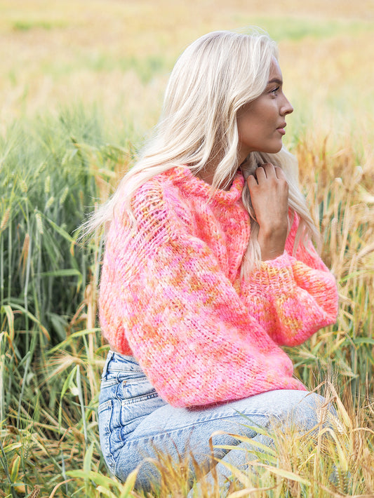 Strikkepakke: PinkSorbetSweater