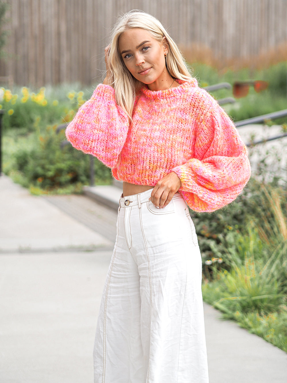 Strikkepakke: PinkSorbetSweater